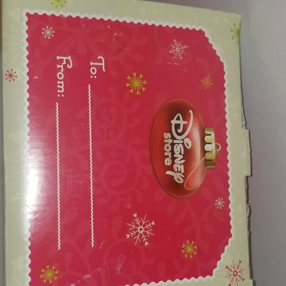 Disney Store Mickey and Minnie Wreath Stocking Holder and Stocking - Picture 4 of 14